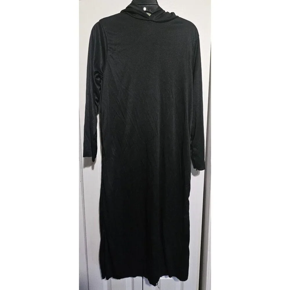 Kids Grim Reaper Halloween Costume Hooded Robe Skeleton Mask Evil Horror Boys LG